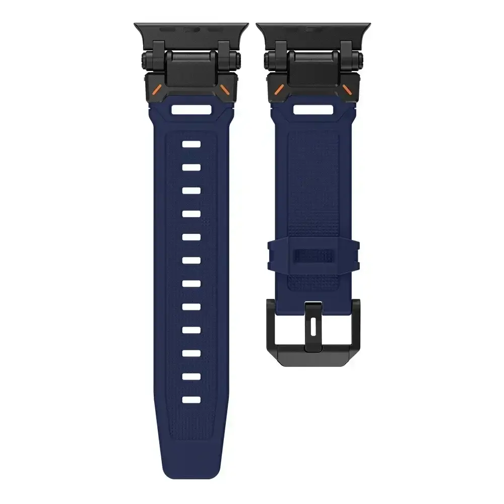 Apple Watch Silicone Metal Band - Premium Durable Strap - Image 10