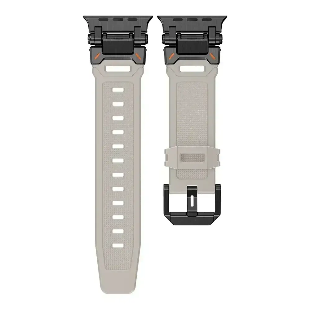 Apple Watch Silicone Metal Band - Premium Durable Strap - Image 13