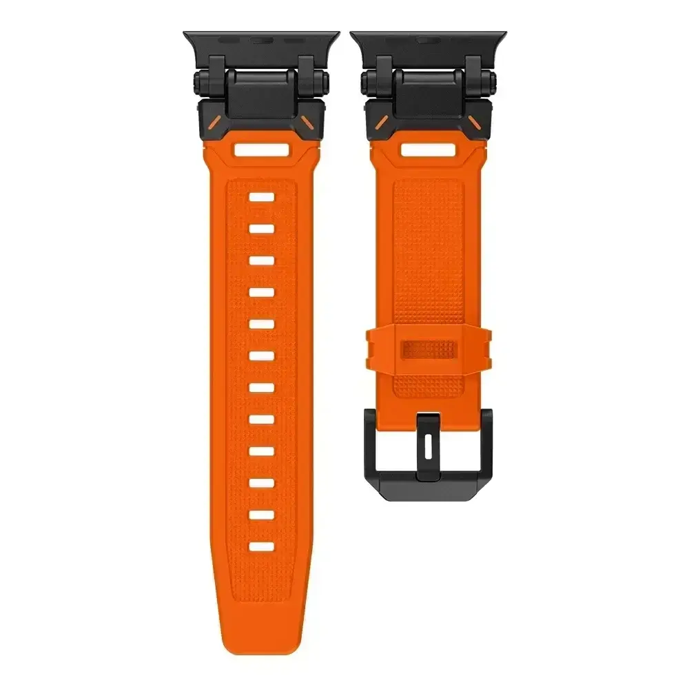 Apple Watch Silicone Metal Band - Premium Durable Strap - Image 17