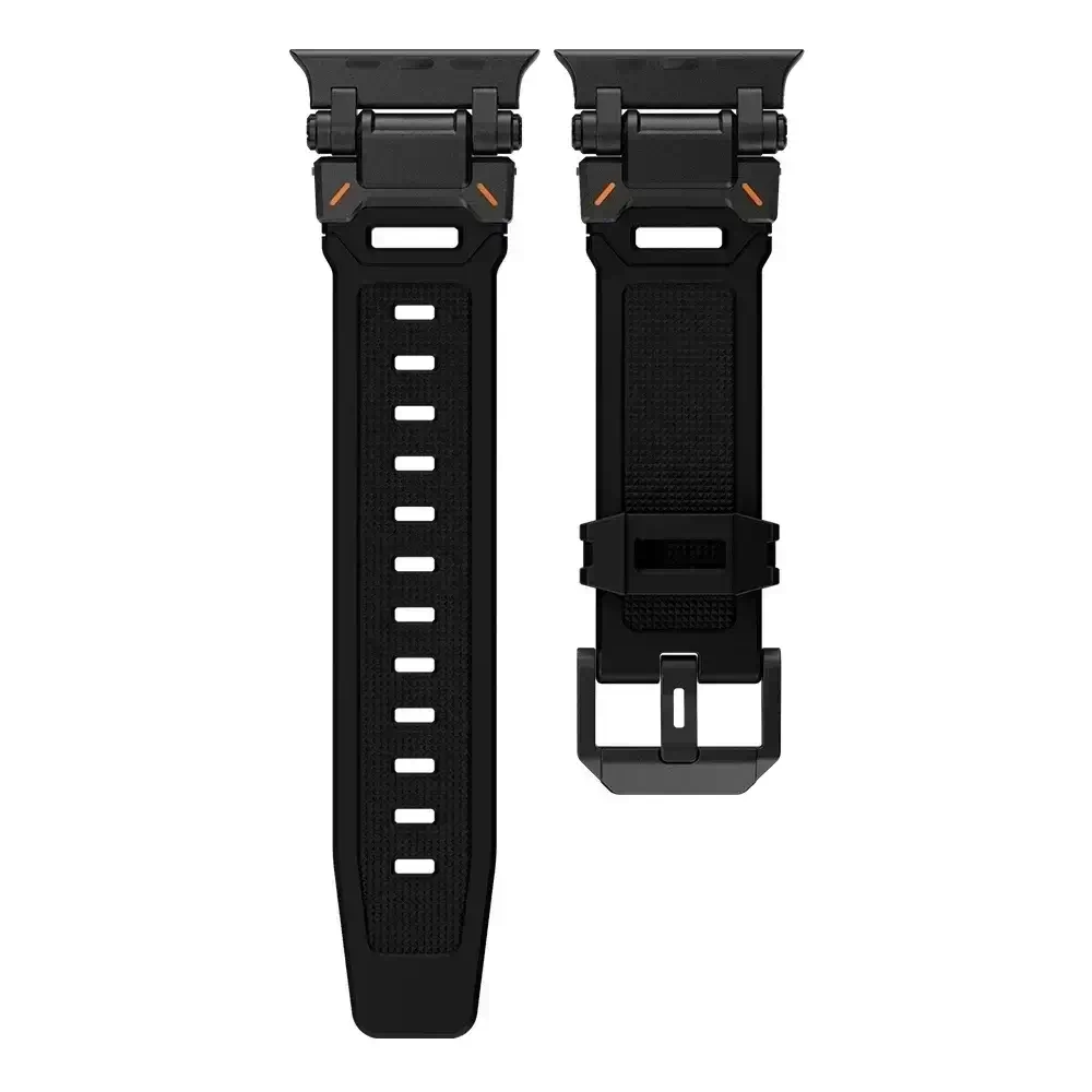Apple Watch Silicone Metal Band - Premium Durable Strap - Image 18