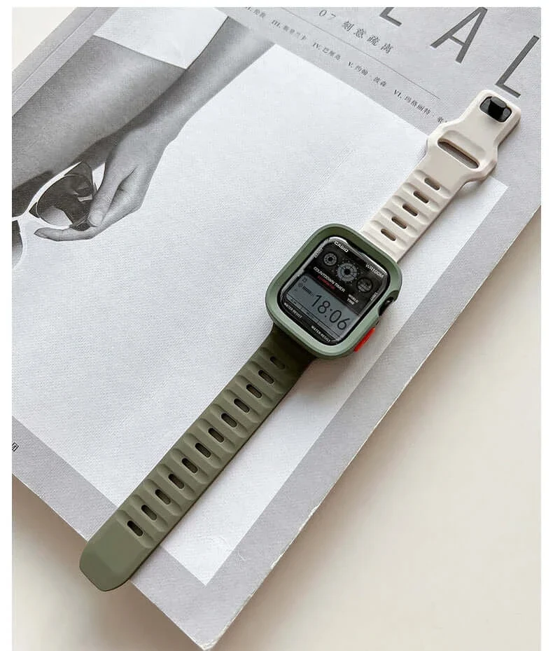 Apple Watch Silicone Strap - Durable Comfortable Band - Image 12