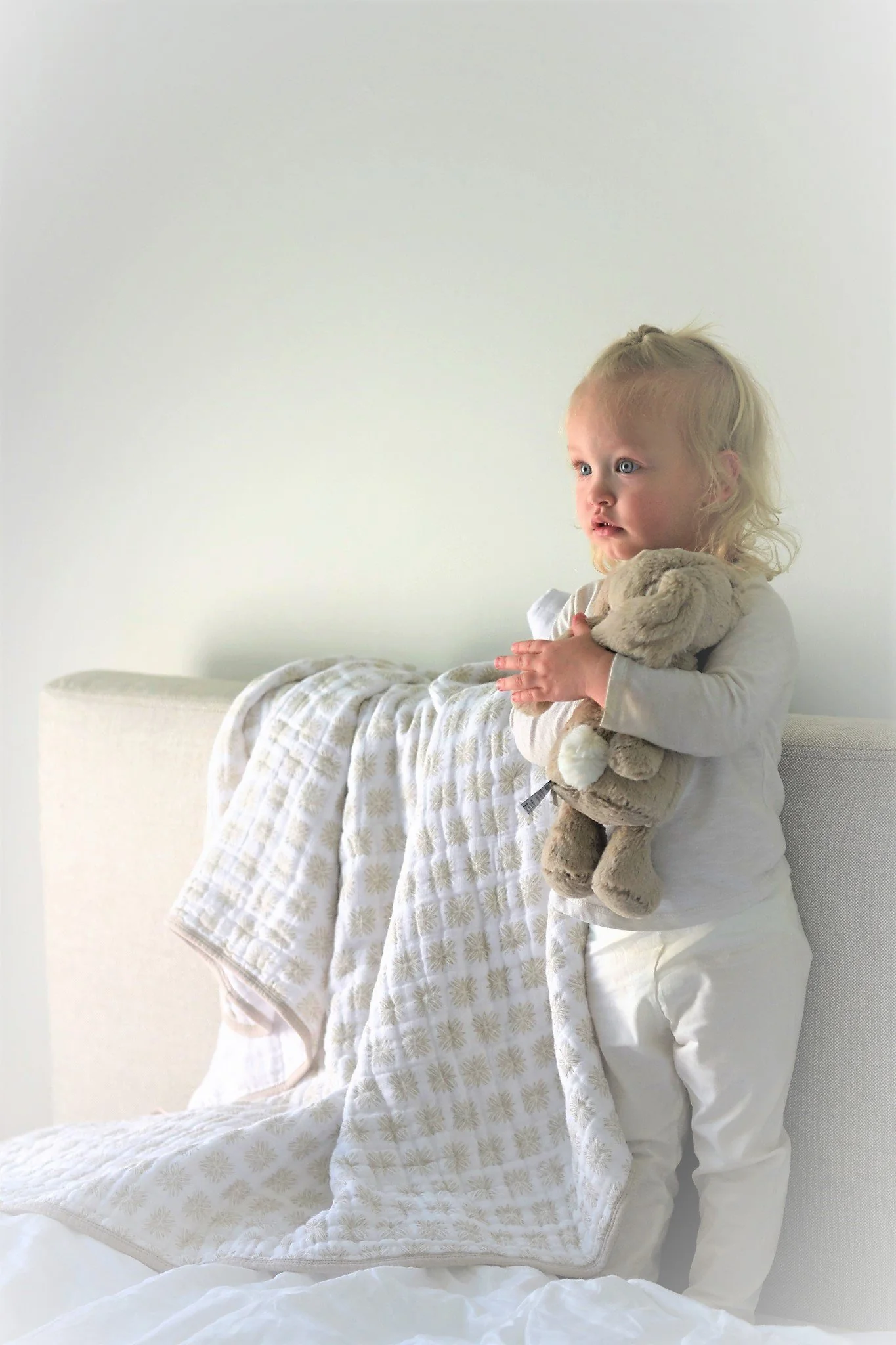 Muslin Baby Blanket 100 Percent Cotton Soft Breathable - Image 9