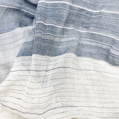 Linen Cotton Blend Wrap Scarf - Image 7