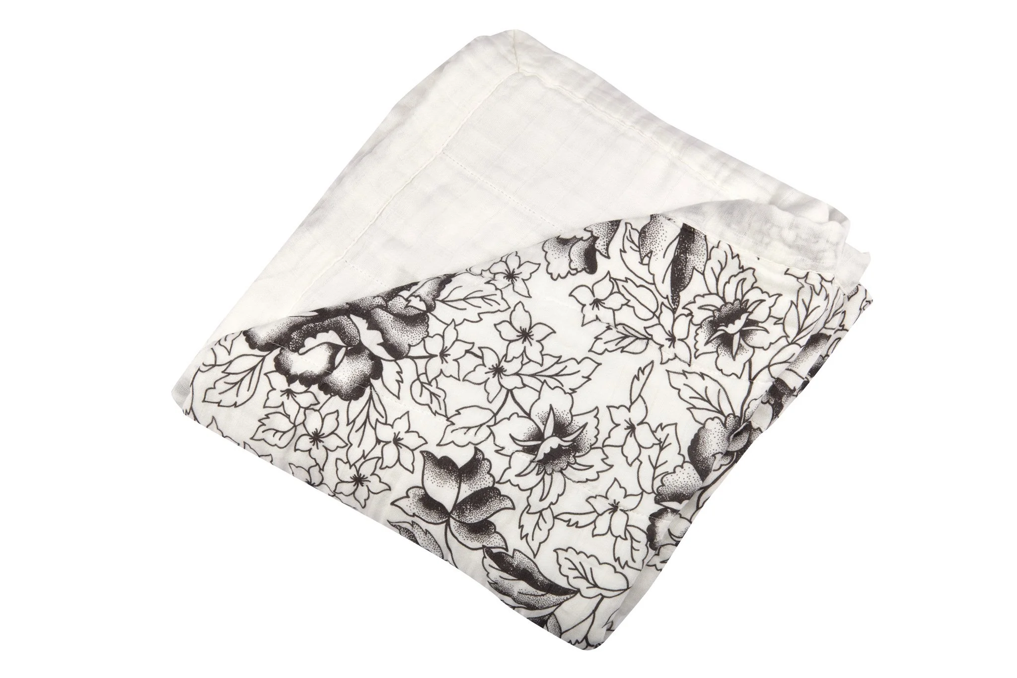 Bamboo Muslin Baby Blanket American Rose Swaddle Lightweight - Image 3