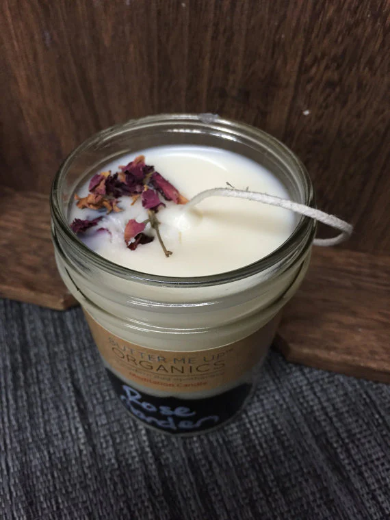 Soy Wax Essential Oil Candle Mason Jar Long Burn Aromatic - Image 3
