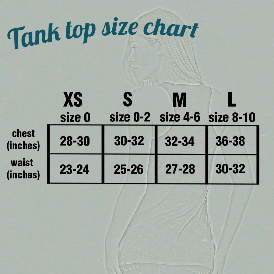 Womens Nature Print Racerback Tank Top Heathered Scoop Neck - Image 4
